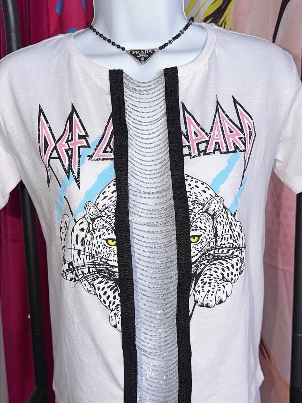 Restyled Def Leppard Graphic Tee